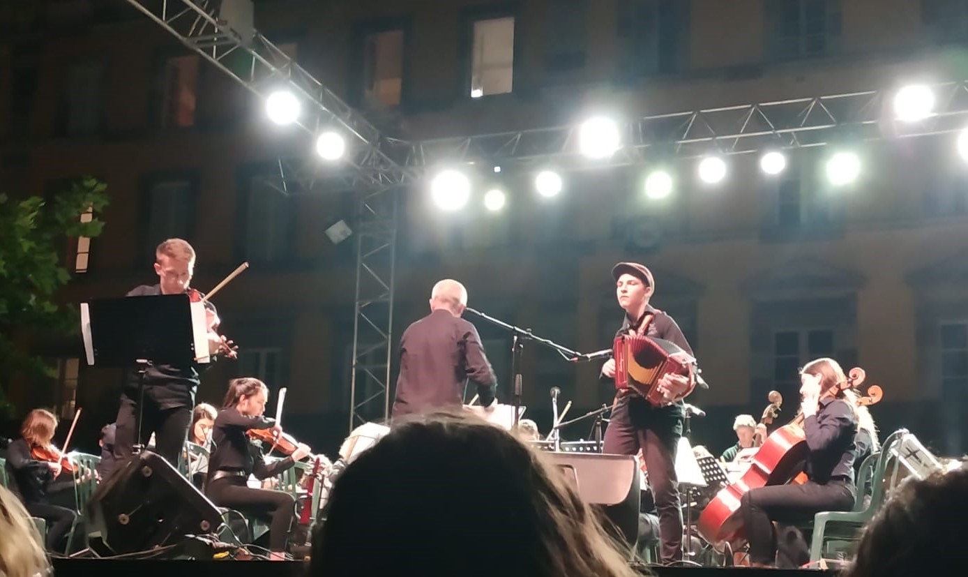 Franck, soliste à l'orchestre